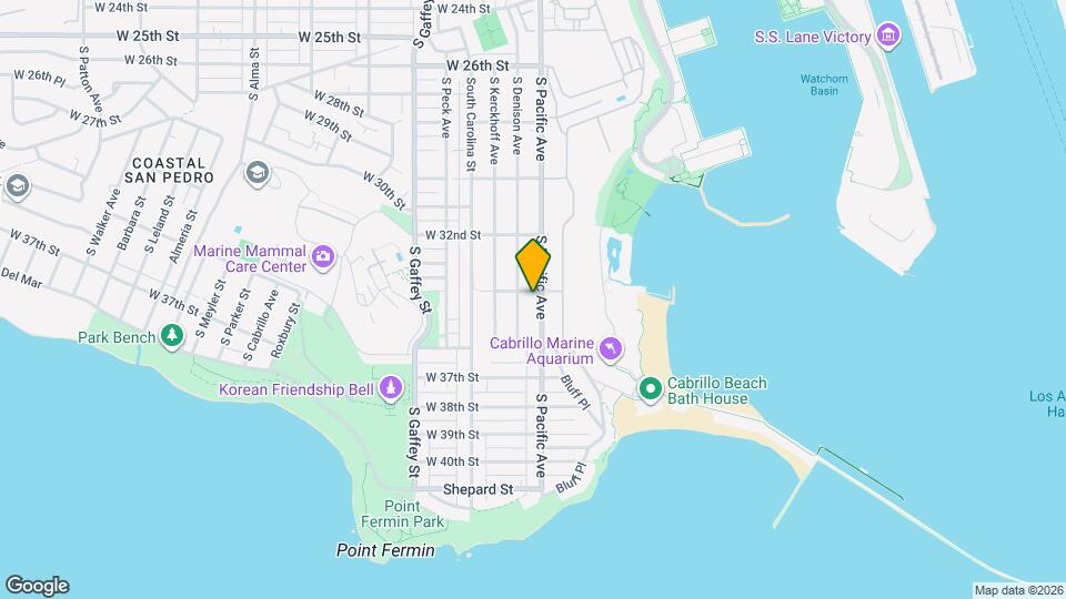 3409 S Pacific Ave Map and Location Details