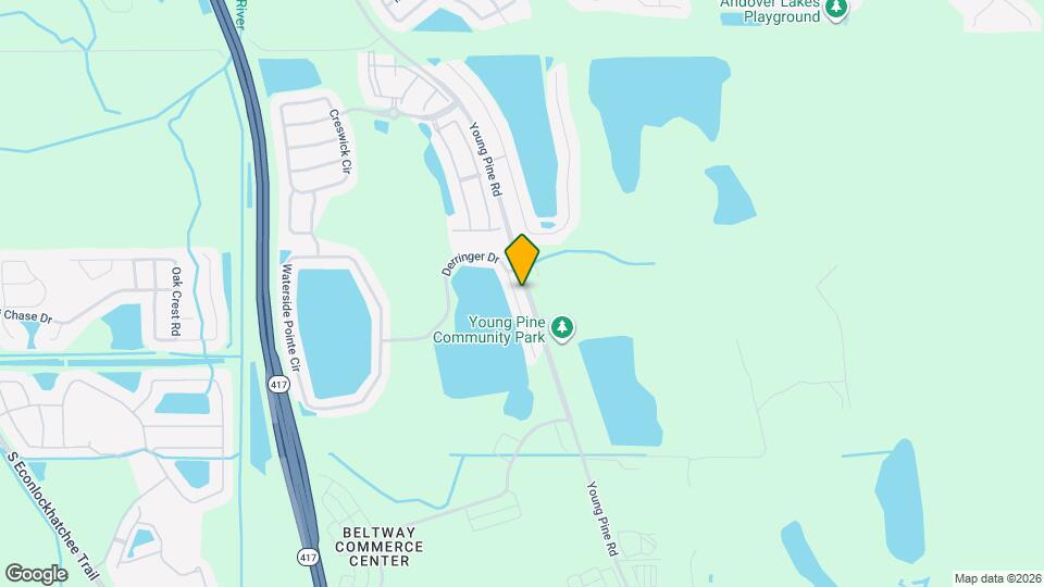 10841 Derringer Dr Map and Location Details