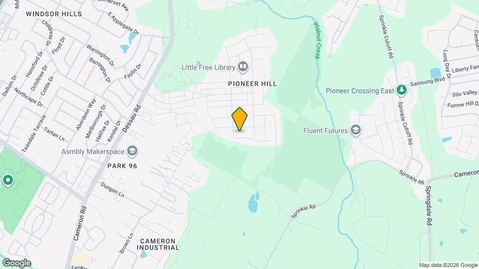 2204 Bettylou Ln Map and Location Details