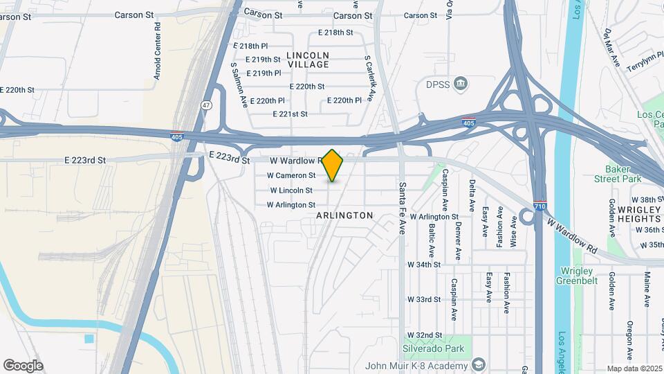 3640 Webster Ave Map and Location Details