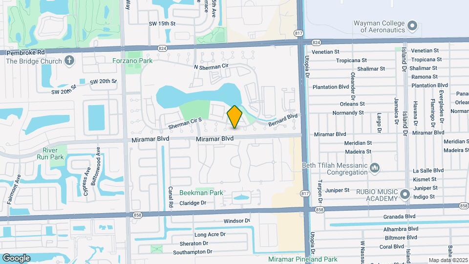 2440 SW 83rd Terrace Map and Location Details