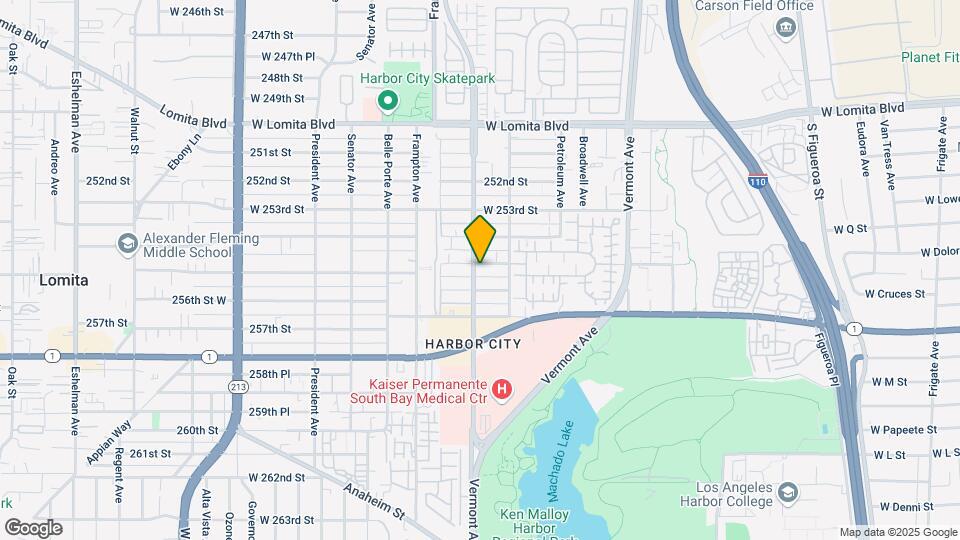 1132 255th St Map and Location Details