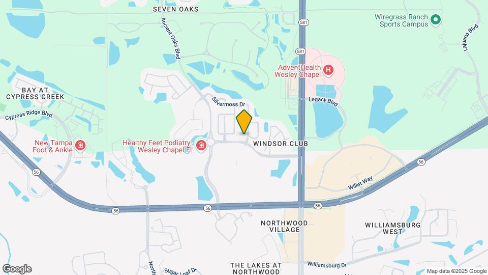 2331 Silvermoss Dr Map and Location Details