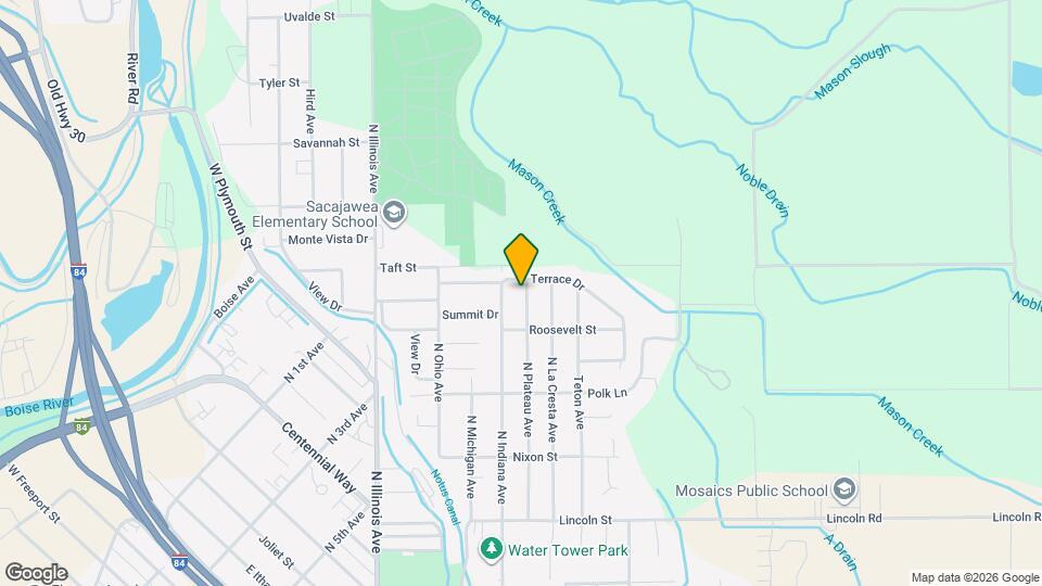 1609 N Plateau Ave Map and Location Details