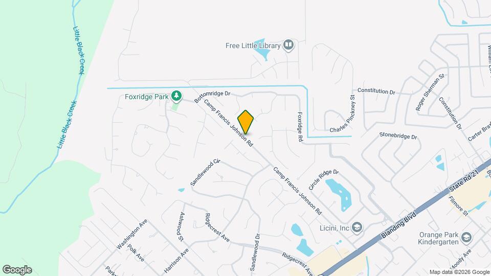 711 Camp Francis Johnson Rd Mapa y Detalles de la Ubicación