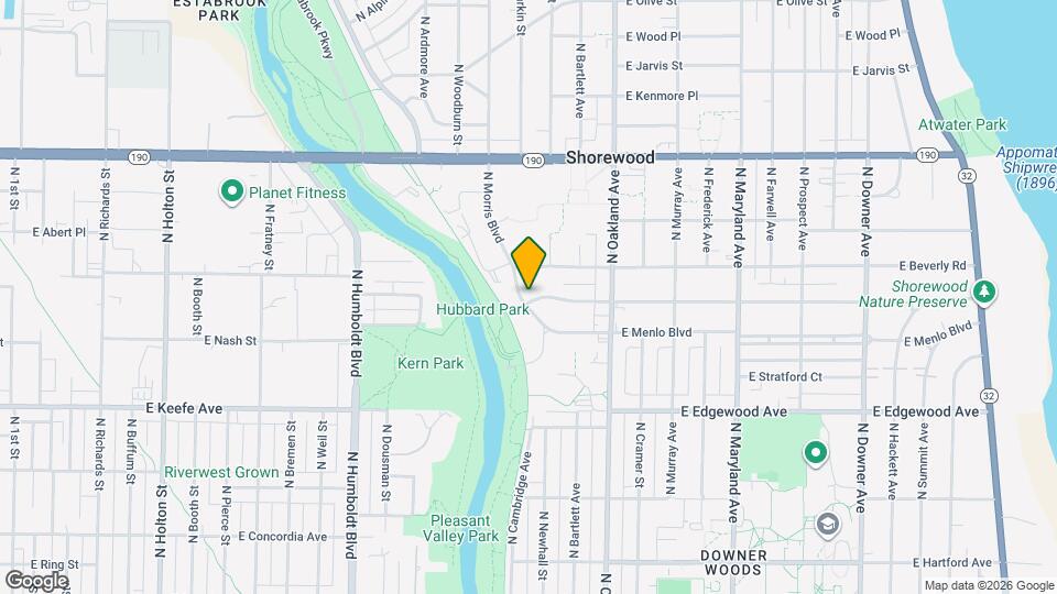 3700 N Morris Blvd Map and Location Details