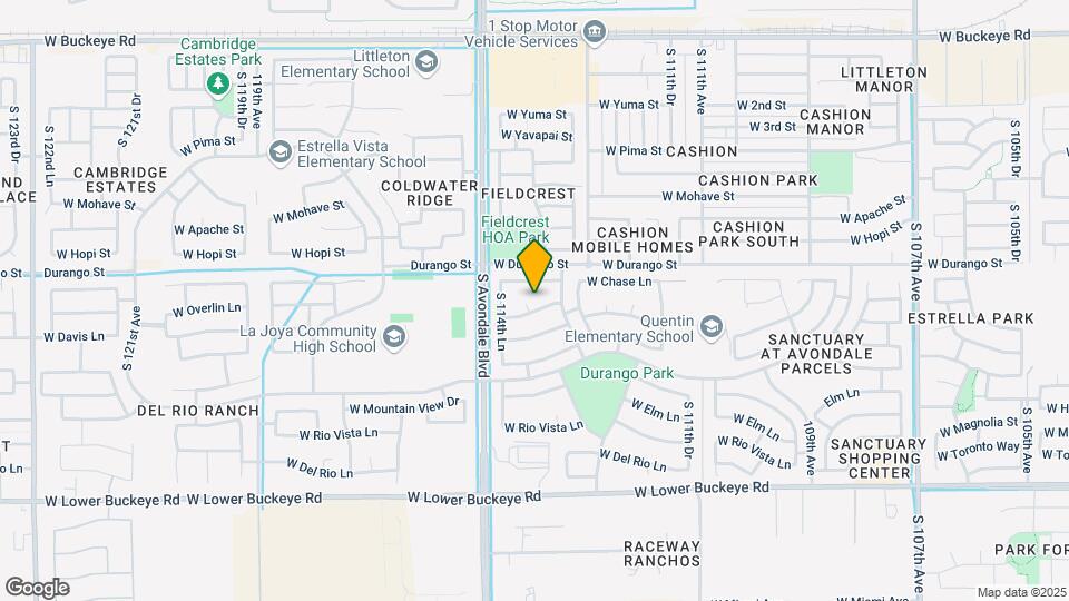 2117 S 114th Ave Map and Location Details