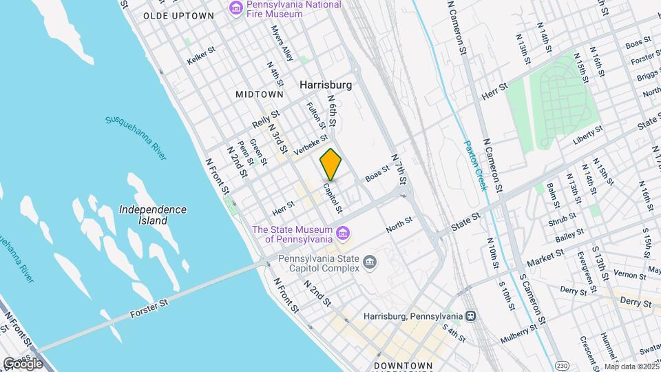 401 Herr St Mapa y Detalles de la Ubicación