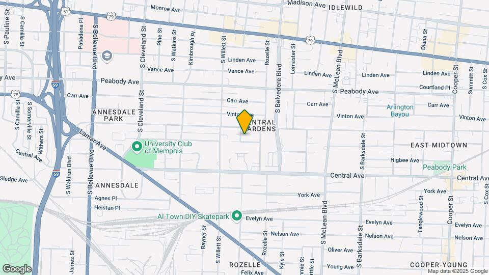 1612 Goodbar Ave Mapa y Detalles de la Ubicación