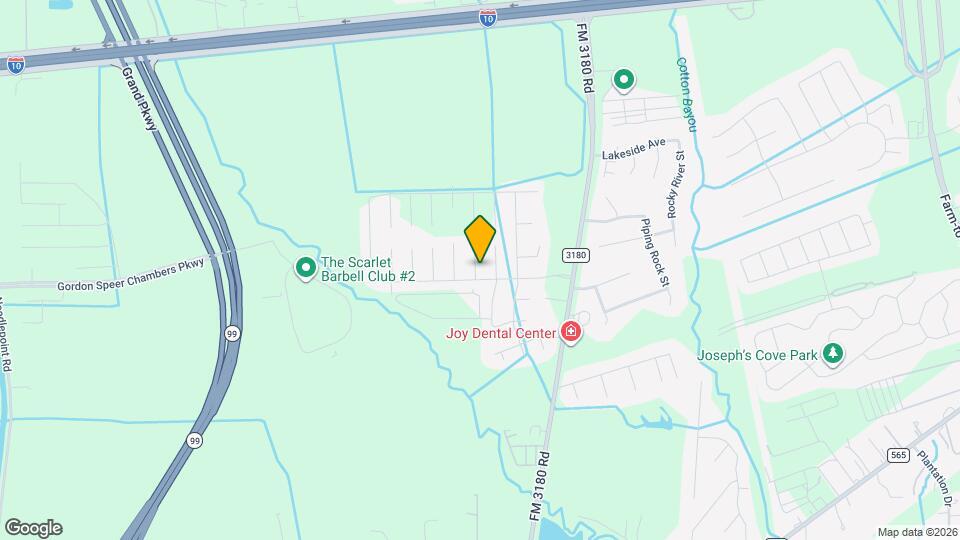 8306 Hampton Bay Drive Mapa y Detalles de la Ubicación