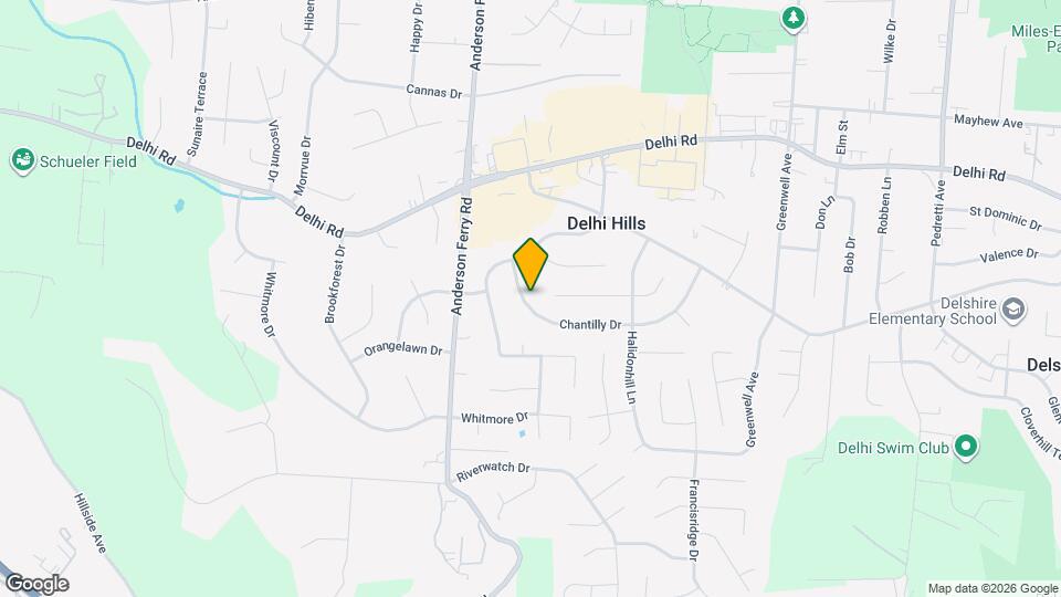 5162 Chantilly Dr Map and Location Details