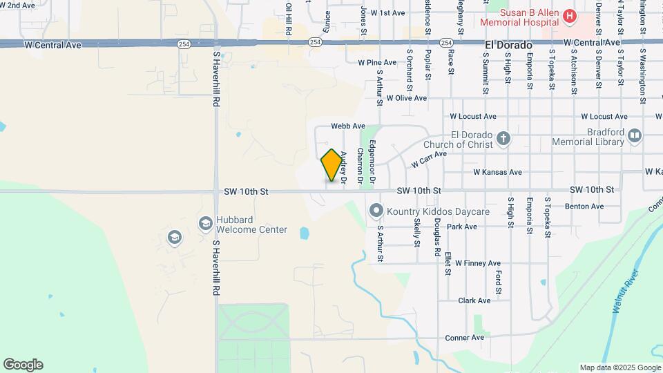 896 Fredrick Dr Map and Location Details