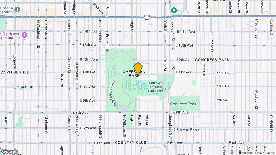 Cheesman Club Apartments Mapa y Detalles de la Ubicación