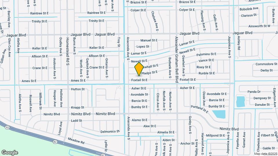 717 Foxtail St E Map and Location Details