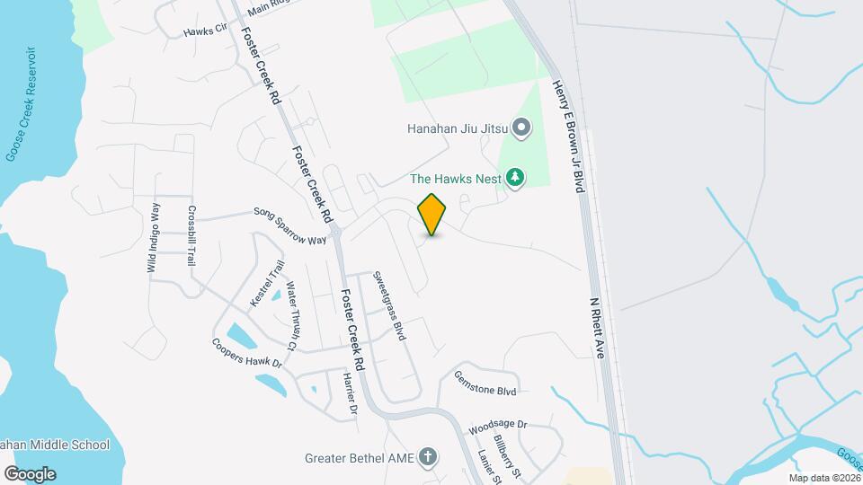 1208 River Rock Rd Map and Location Details