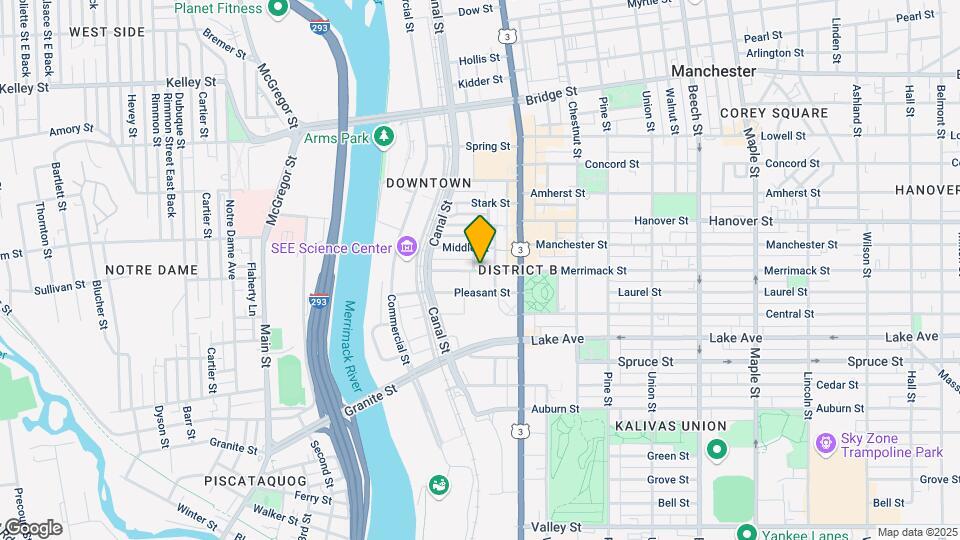67 West Merrimack, 2 Map and Location Details