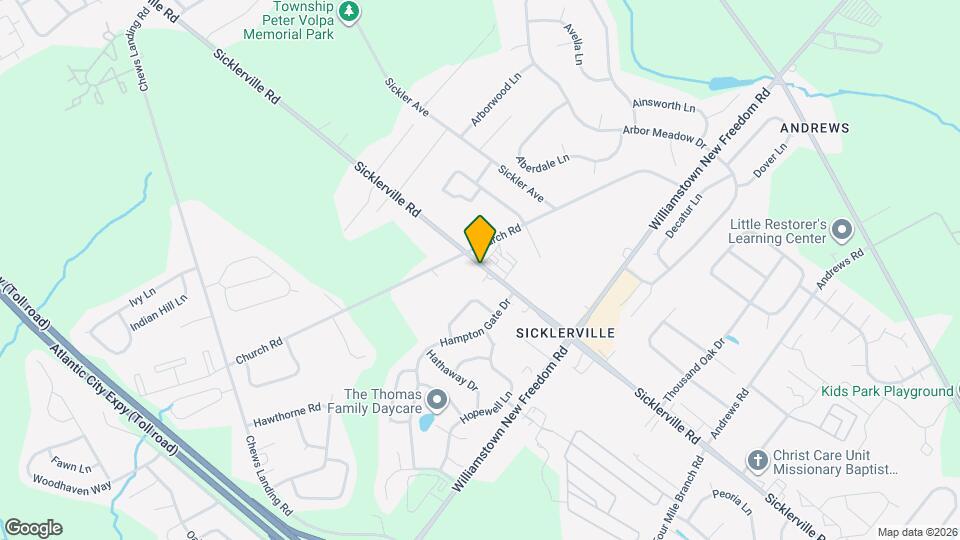 425 Sicklerville Rd Map and Location Details