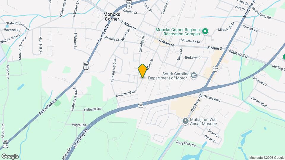 250 White St Map and Location Details