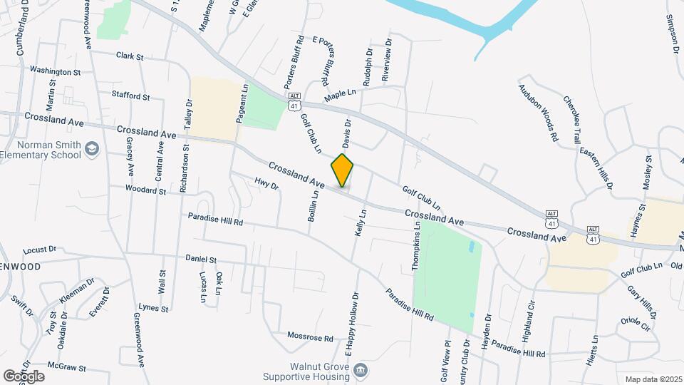 1383 Crossland Ave Map and Location Details