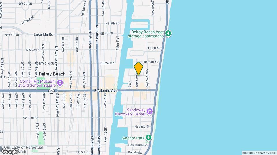 99 Seabreeze Ave Map and Location Details