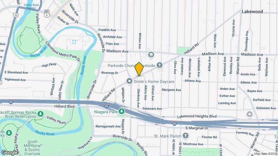 17003 Hilliard Rd Mapa y Detalles de la Ubicación
