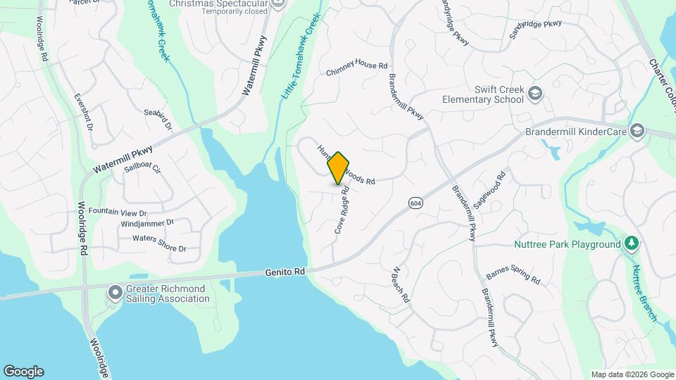 14300 Cove Ridge Pl Map and Location Details