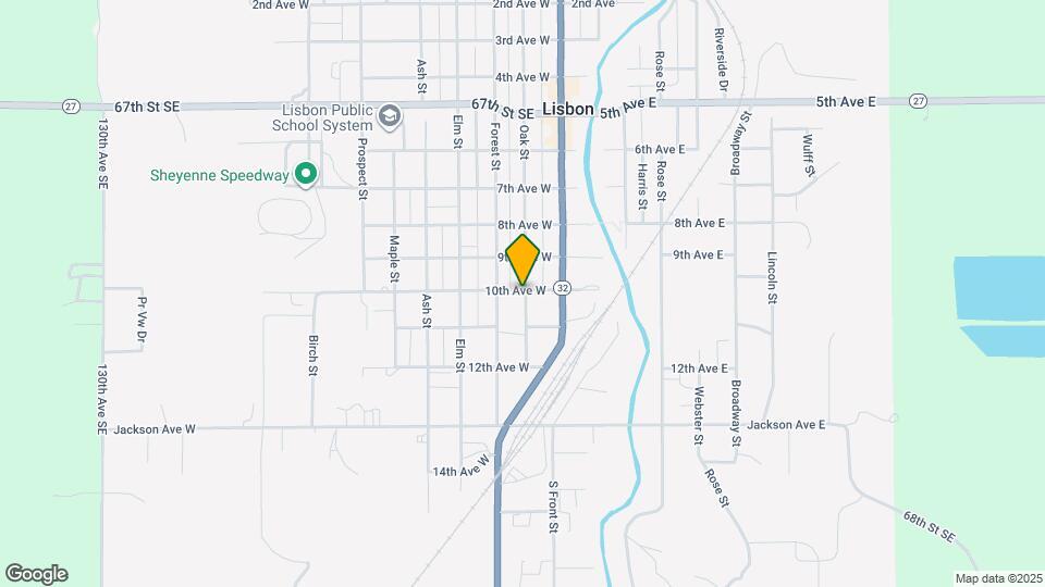 1006 Oak St Mapa y Detalles de la Ubicación