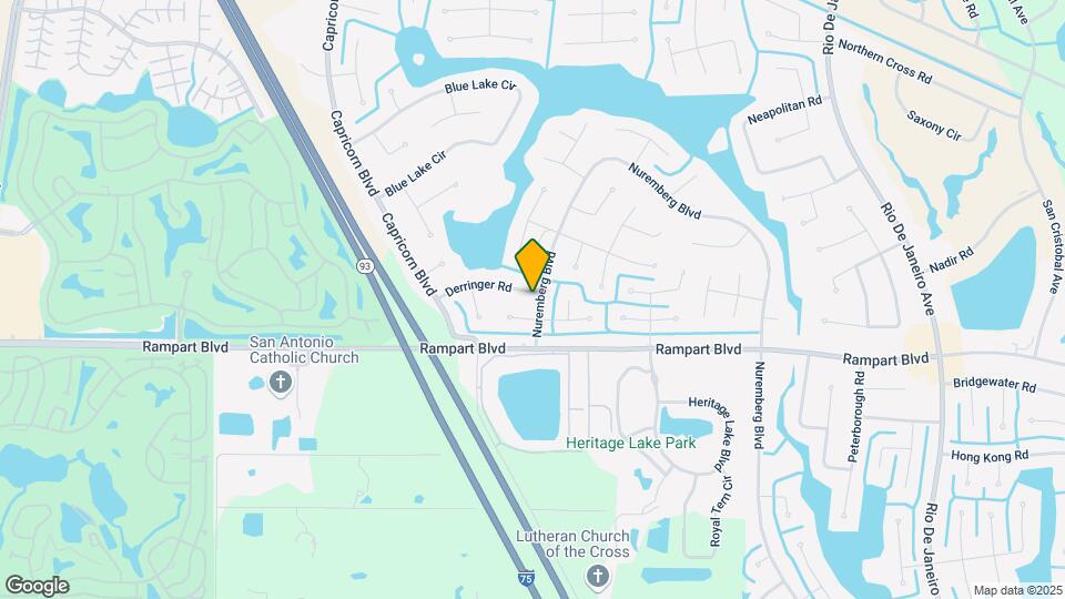 25271 Derringer Rd Map and Location Details