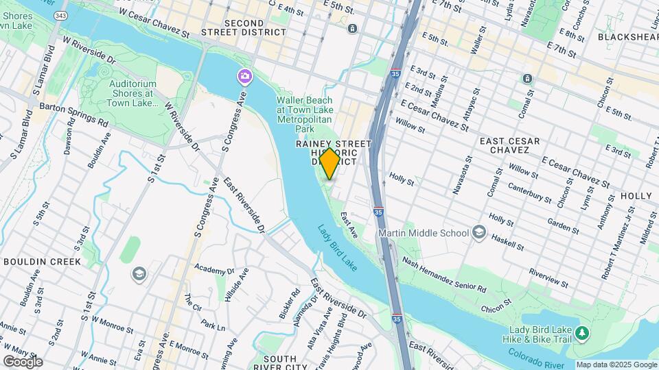 44 Rainey St Map and Location Details