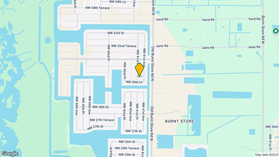 3005 NW 41st Pl Map and Location Details