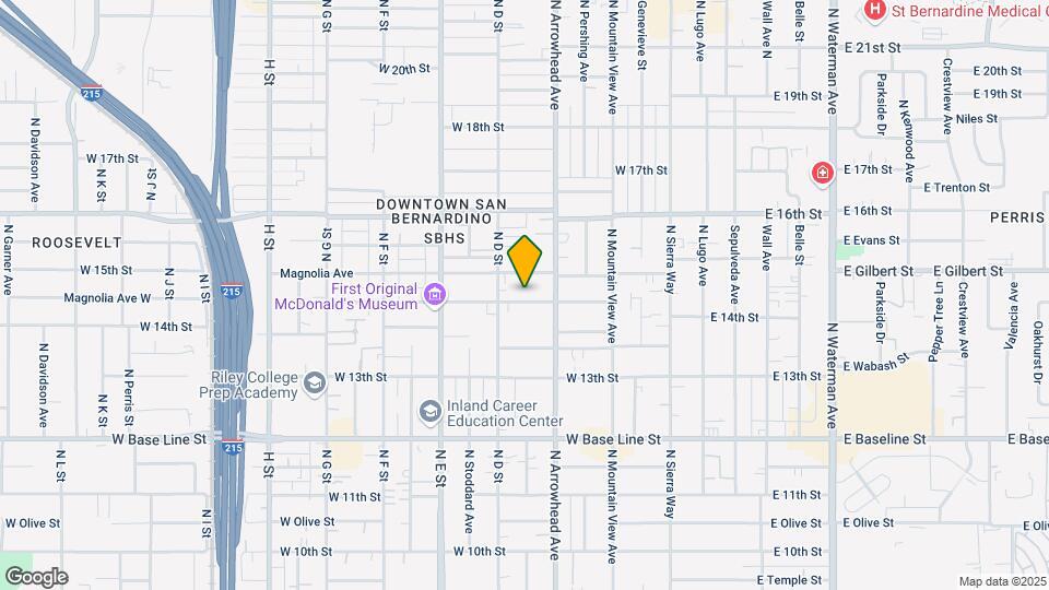 354 W 14th St Map and Location Details