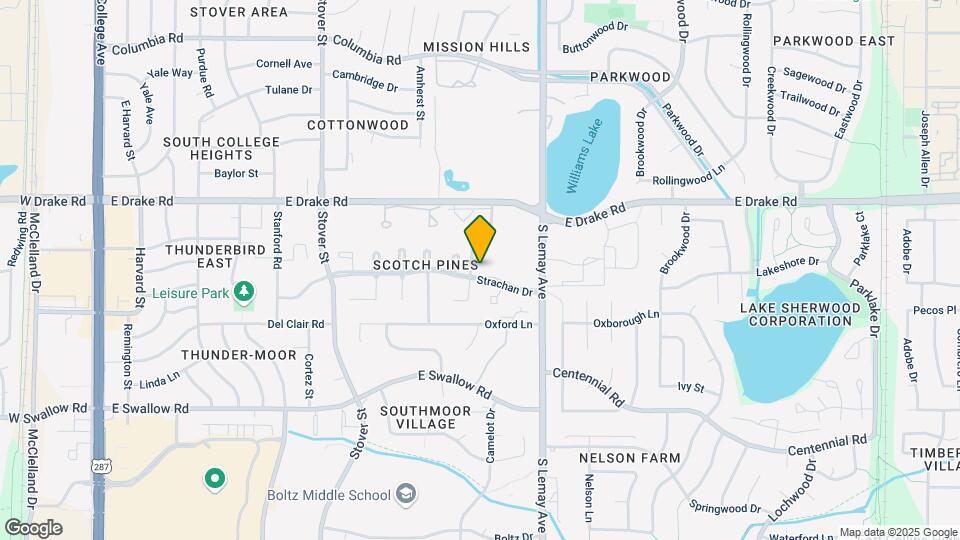 Scotch Pines Village Map and Location Details