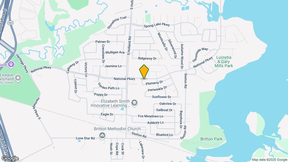 401 Plumeria Dr Map and Location Details