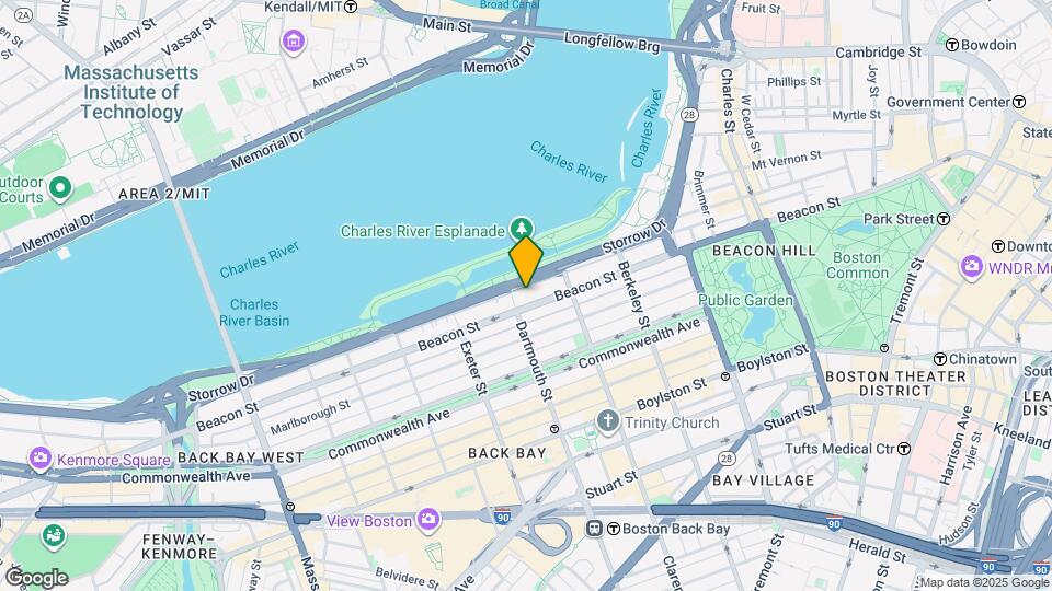 222 Beacon St, Unit 31 Map and Location Details