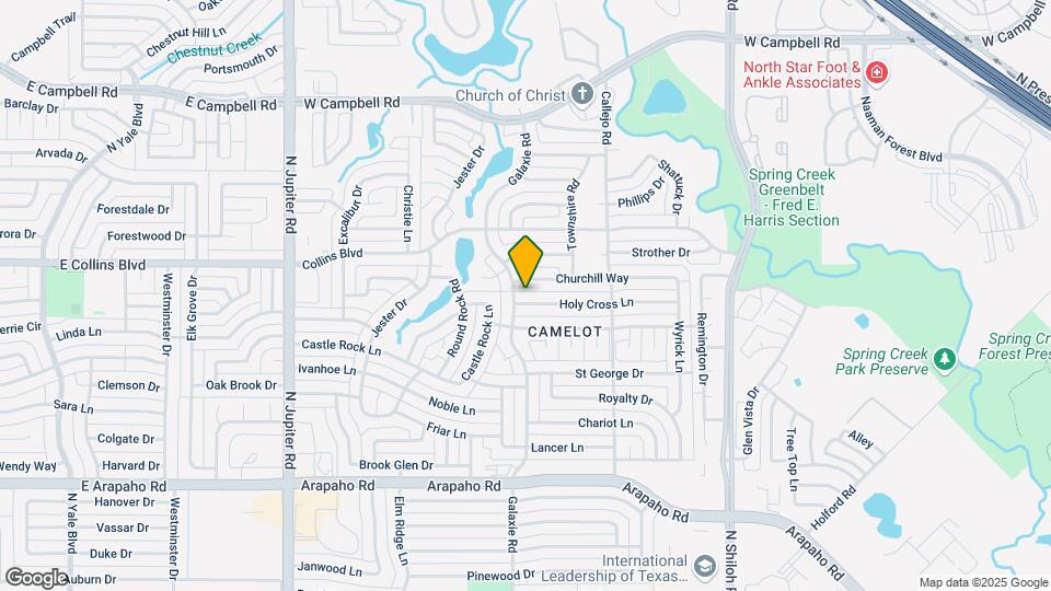 2929 Holy Cross Ln Map and Location Details