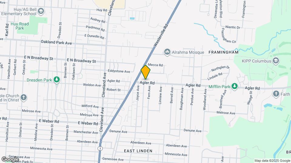 2004 Agler Rd Mapa y Detalles de la Ubicación