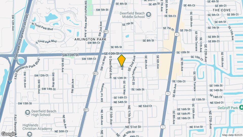 110 SE 11th Ct Map and Location Details