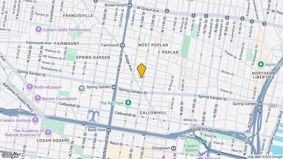 1207 Green St, Unit 2 Mapa y Detalles de la Ubicación