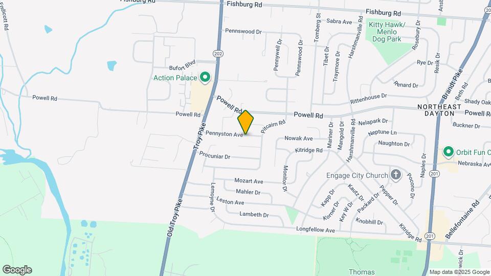 4540 Pennyston Ave Map and Location Details