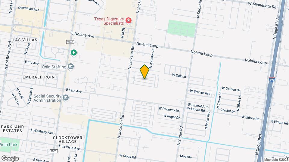 1800 W Bronze St, Unit #4 Mapa y Detalles de la Ubicación