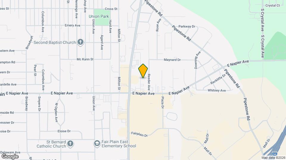 1627 Norton Map and Location Details