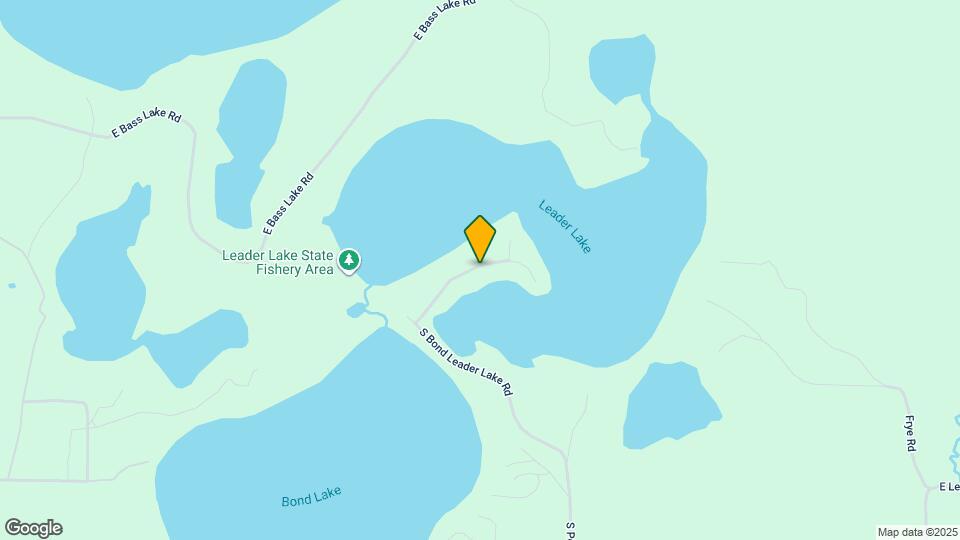 15730 S Bond Leader Lake Rd Map and Location Details