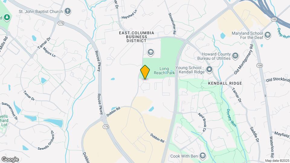5930 Millrace Ct Mapa y Detalles de la Ubicación
