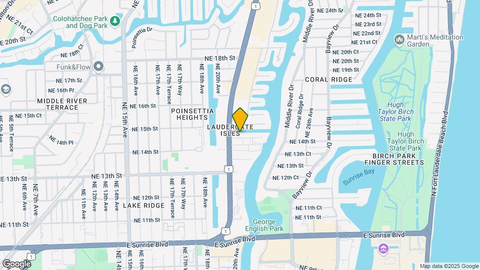 2019 NE 14th Ct Map and Location Details
