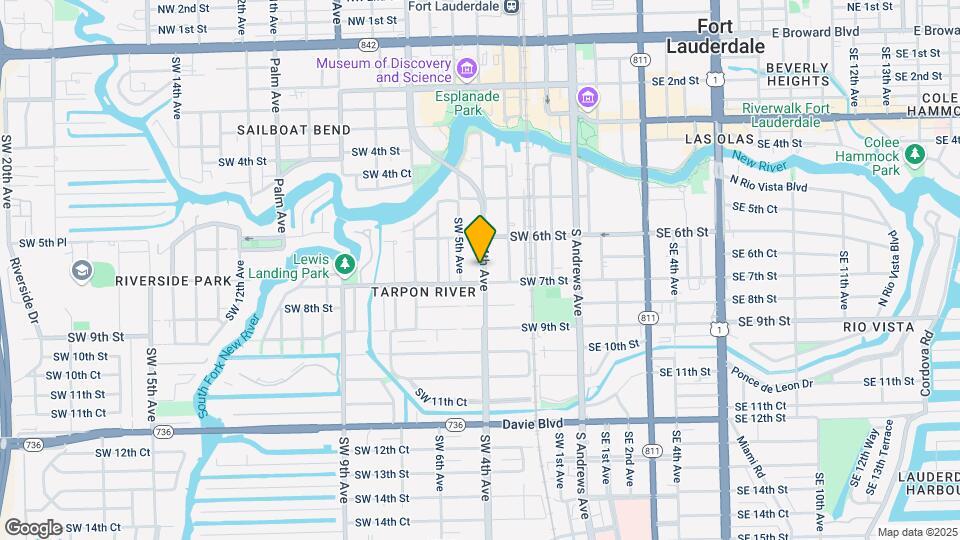 633 SW 4th Ave Map and Location Details