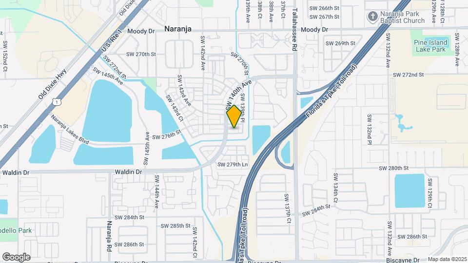 13973 SW 276th Way Map and Location Details