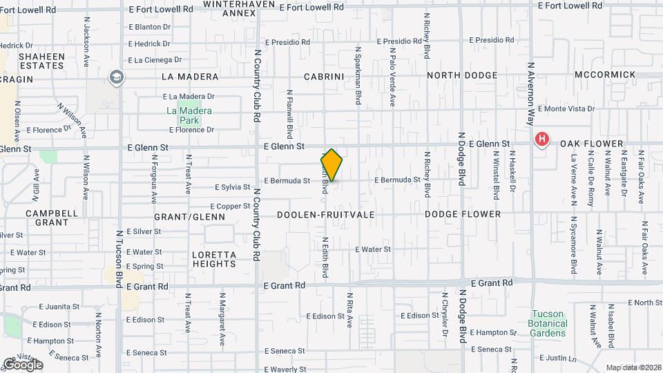 3310 E Bermuda St Map and Location Details