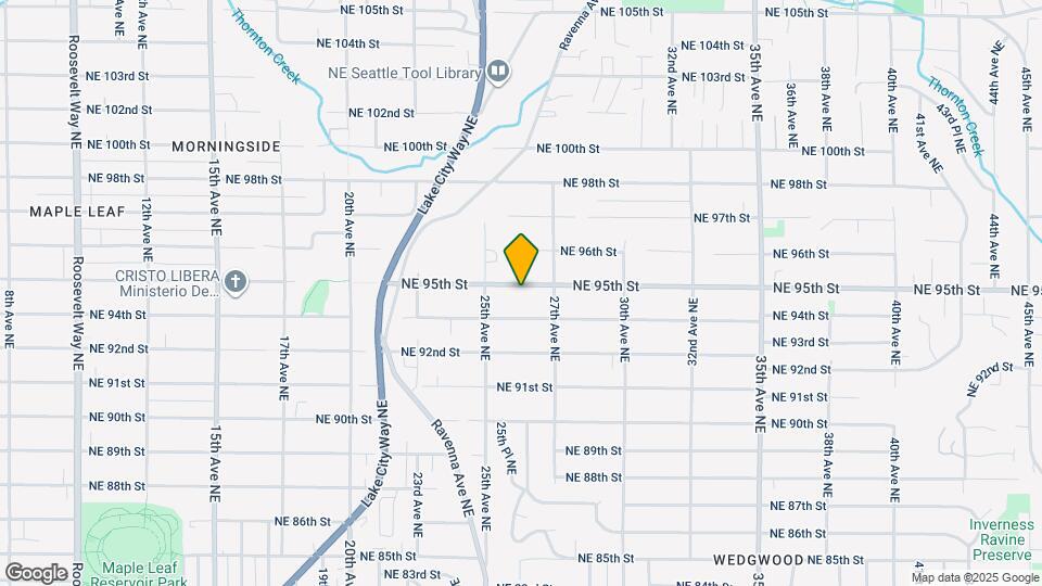 2535 NE 95th St Map and Location Details