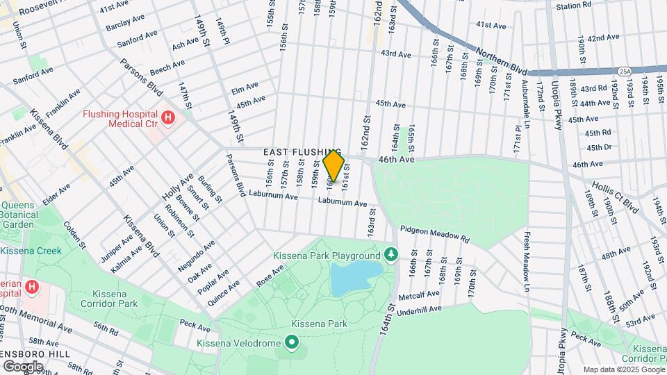46-51 160th St Map and Location Details