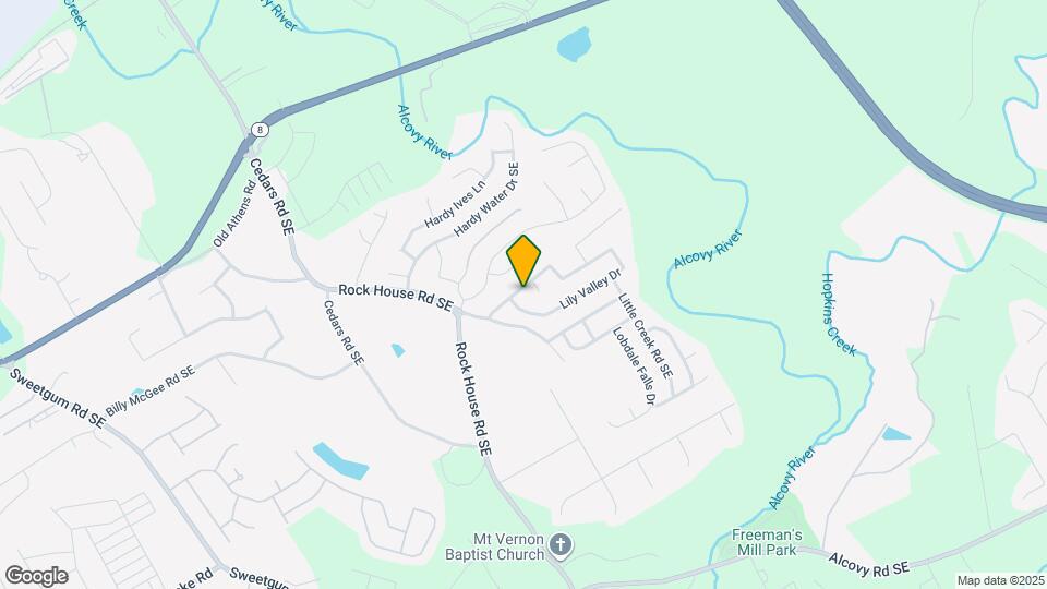 1521 Lily Valley Dr Map and Location Details